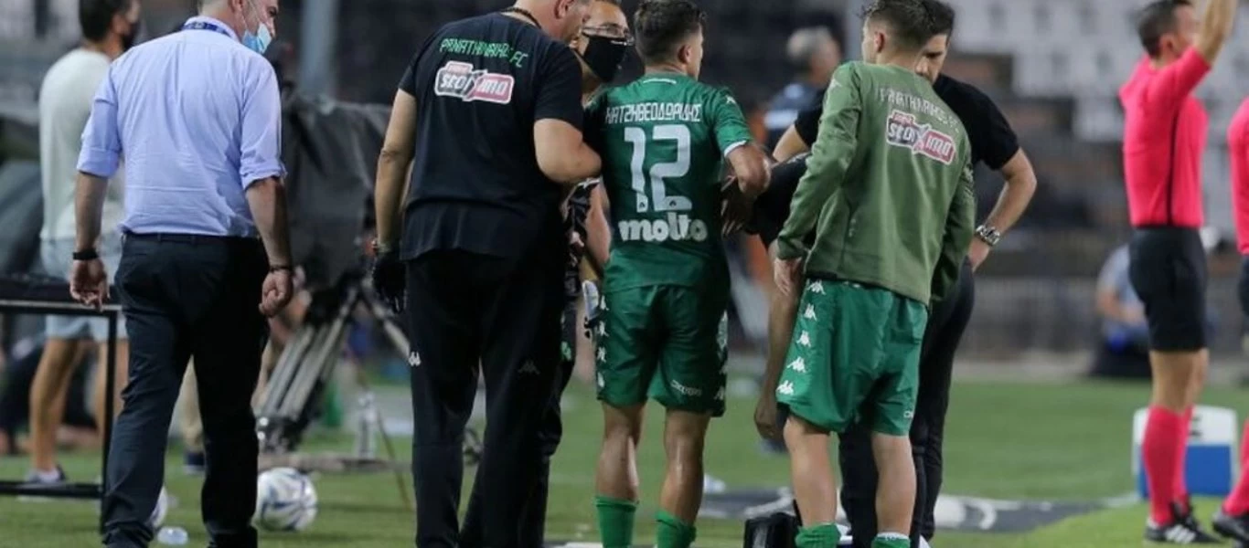 Παναθηναϊκός: ΣΟΚ με Χατζηθεοδωρίδη - Μένει εκτός δράσης για 2 μήνες